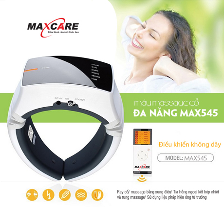 Máy massage cổ gáy Maxcare Max545
