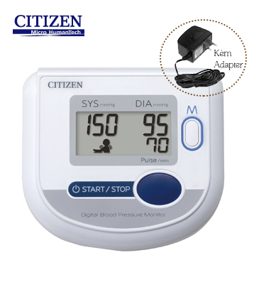 Máy đo huyết áp điện tử bắp tay Citizen CH-453 AC
