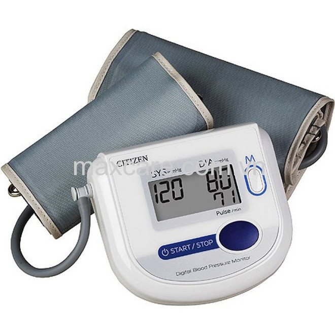 H&igrave;nh ảnh m&aacute;y đo huyết &aacute;p điện tử bắp tay citizen CH-452